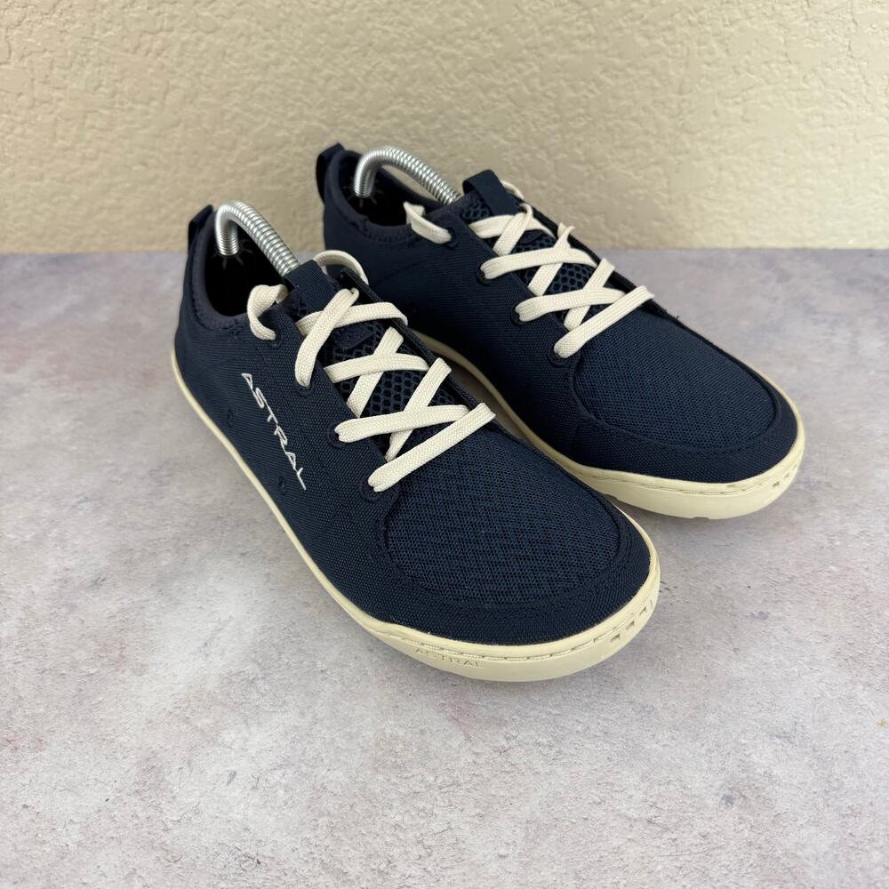 Astral Loyak Women's Navy Blue Mesh Size 7 Shoes Minimalist Barefoot Water